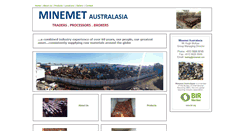 Desktop Screenshot of minemet.com